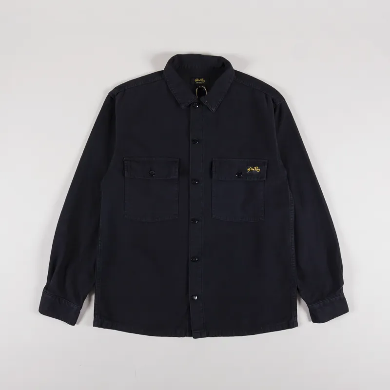 Stan Ray CPO Shirt Black Sateen