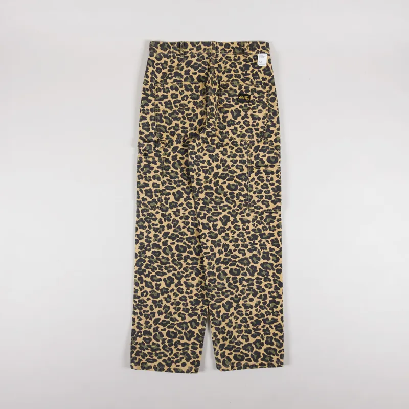 Stan Ray Mens Big Job Painter Pant Trouser Leopard Camo Print