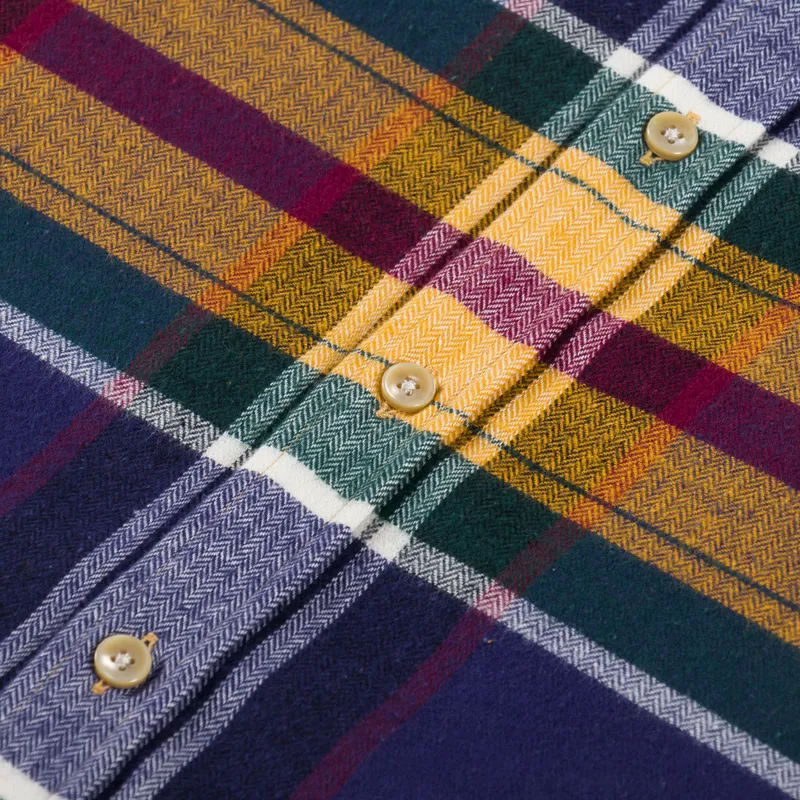 Portuguese Flannel Chelsea Shirt Multicolor-4