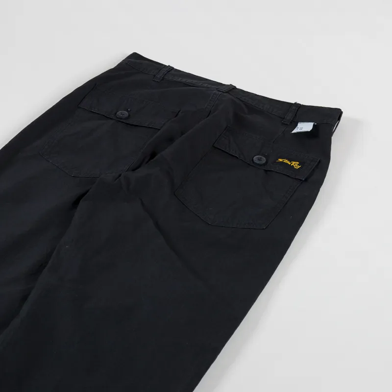 Stan Ray Fat Pant Black Ripstop-3