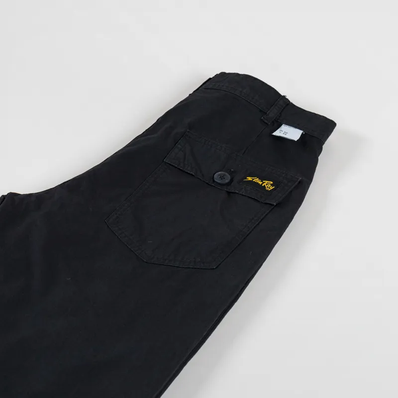 Stan Ray Fat Pant Black Ripstop-5