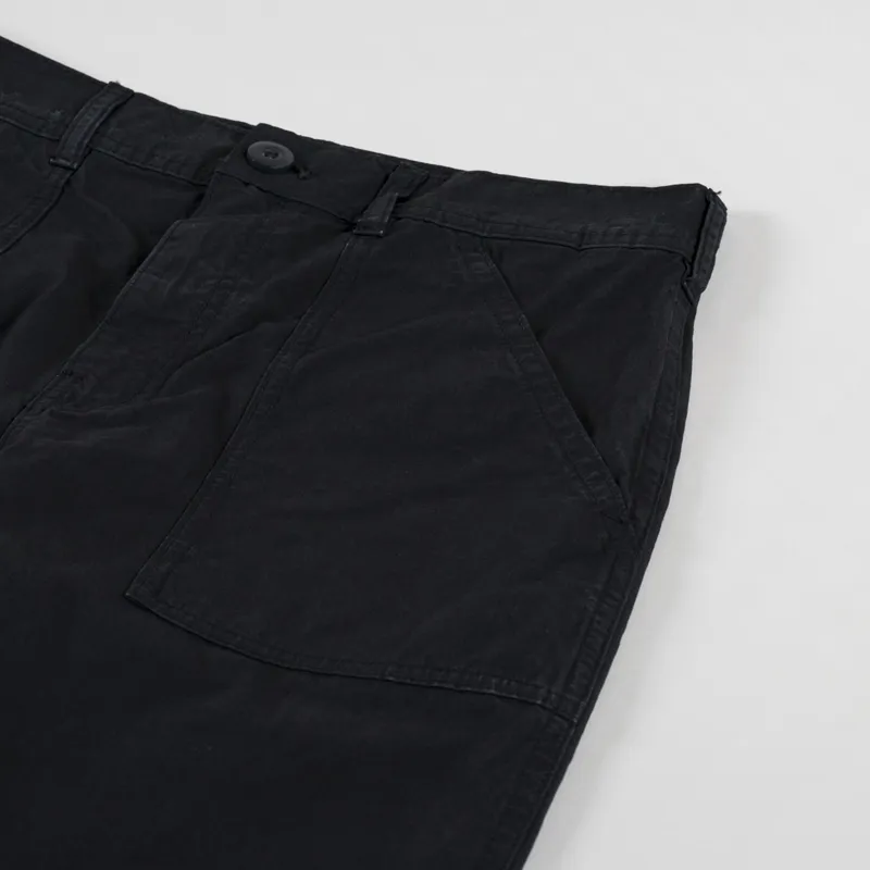 Stan Ray Fat Pant Black Ripstop-9