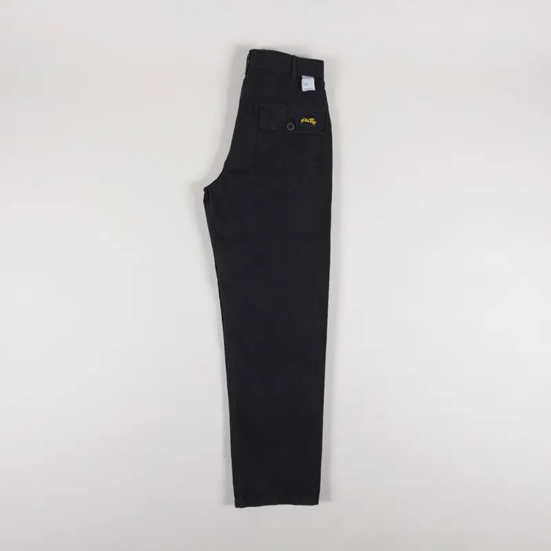 Stan Ray Fat Pant Black Ripstop-2