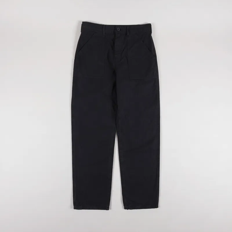 Stan Ray Fat Pant Black Ripstop-1