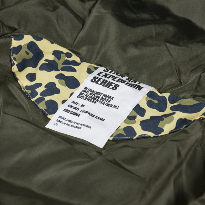 Stan Ray Ultralight Parka Leopard Camo-8