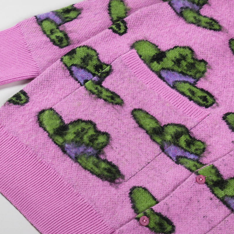 Stan Ray Knitted Cardigan Tejas Hat Mohair-4