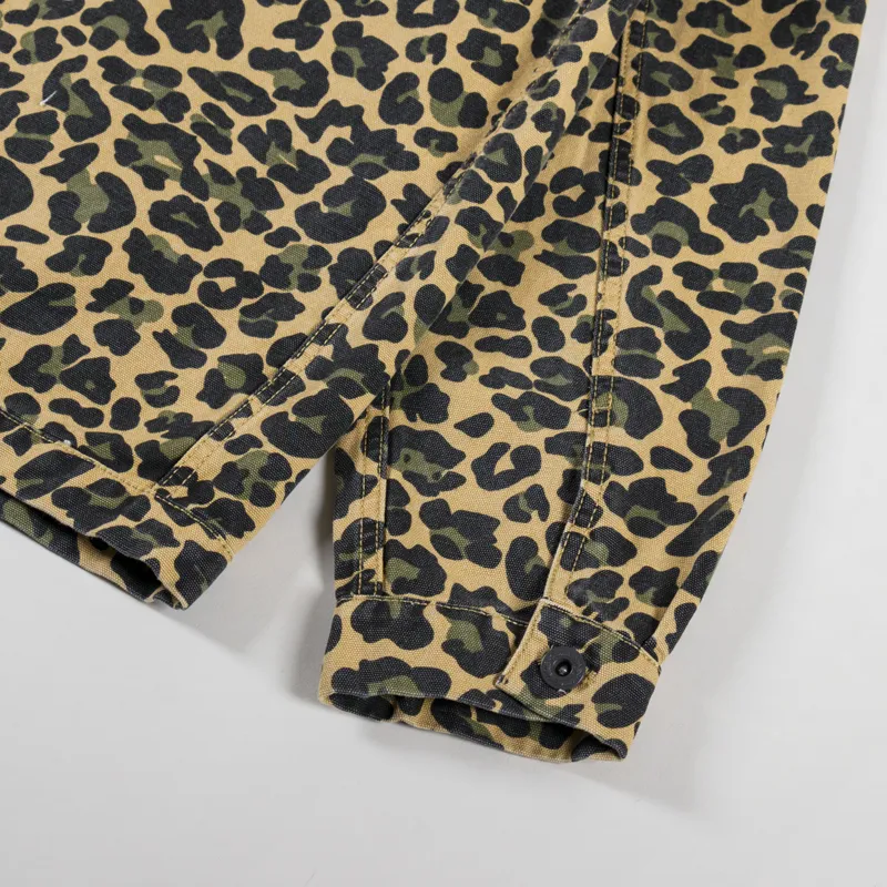 Stan Ray Coverall Jacket Leopard Camo-6