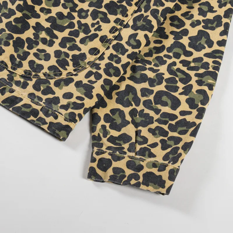 Stan Ray Coverall Jacket Leopard Camo-7