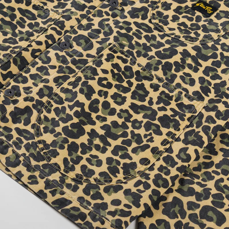 Stan Ray Coverall Jacket Leopard Camo-9