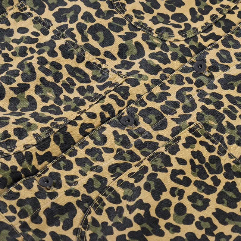 Stan Ray Coverall Jacket Leopard Camo-5