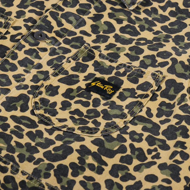 Stan Ray Coverall Jacket Leopard Camo-8