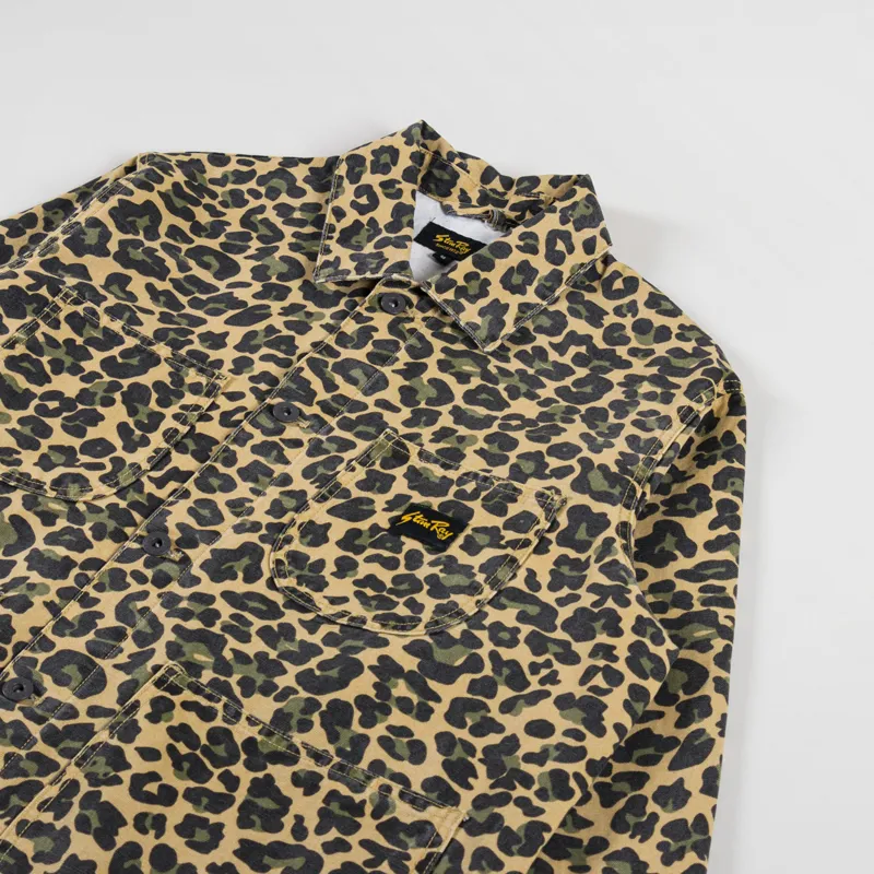 Stan Ray Coverall Jacket Leopard Camo-2