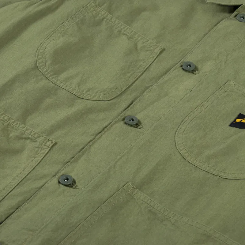 Stan Ray Coverall Jacket Olive Ripstop-5