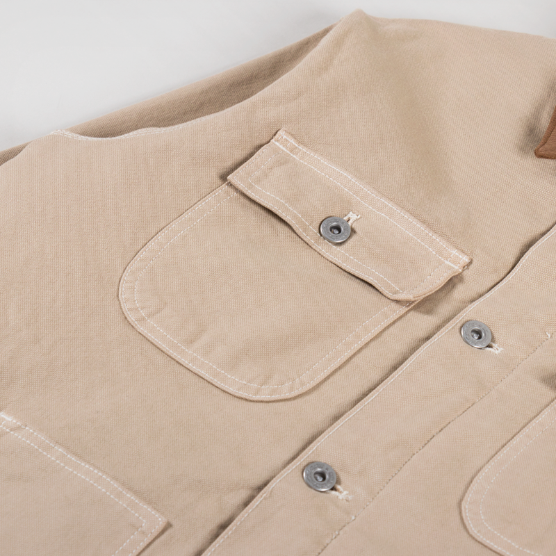 Stan Ray Pork Chop Jacket Antique Khaki Duck-5