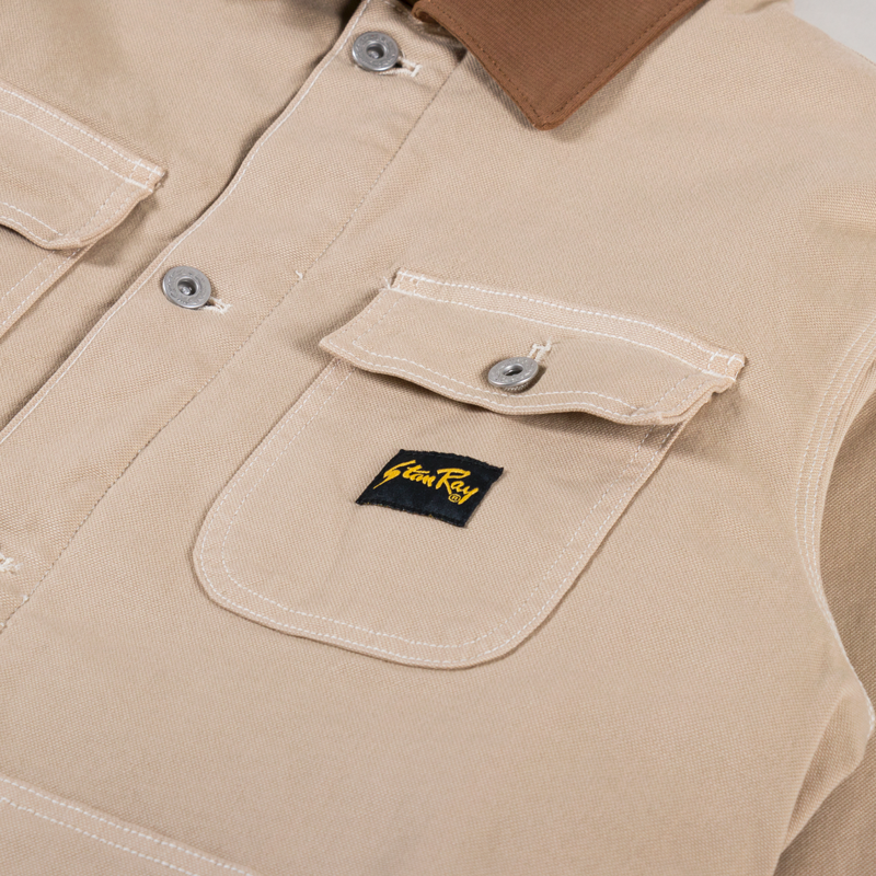 Stan Ray Pork Chop Jacket Antique Khaki Duck-4