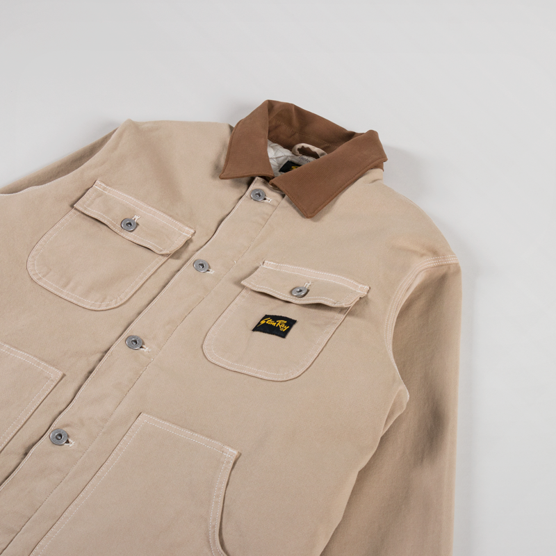 Stan Ray Pork Chop Jacket Antique Khaki Duck-2
