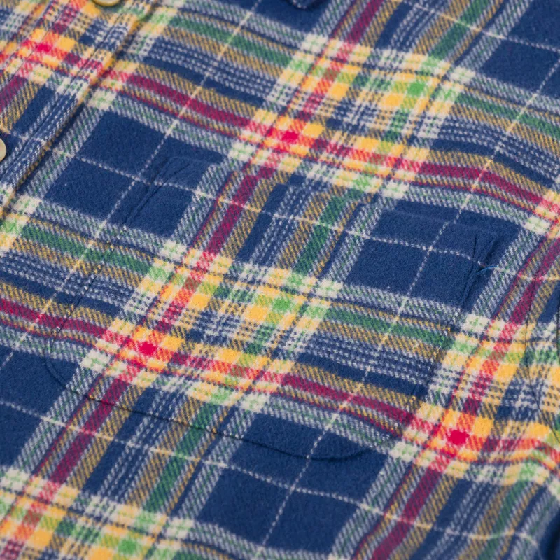 Portuguese Flannel Olissipo Shirt Blue-5