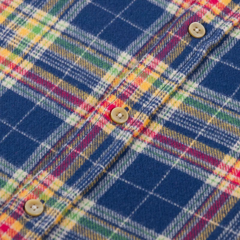 Portuguese Flannel Olissipo Shirt Blue-4