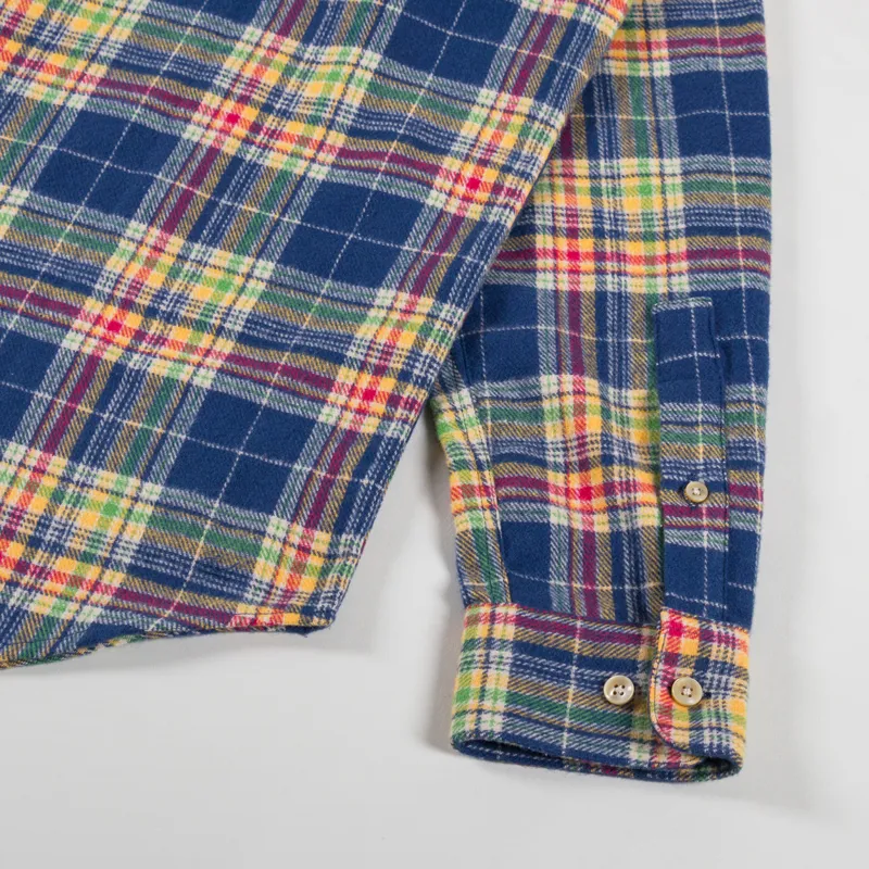 Portuguese Flannel Olissipo Shirt Blue-7