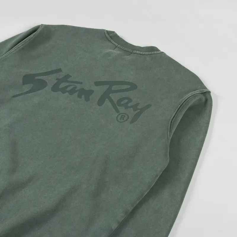 Stan Ray Stan Crew Washed Green-2