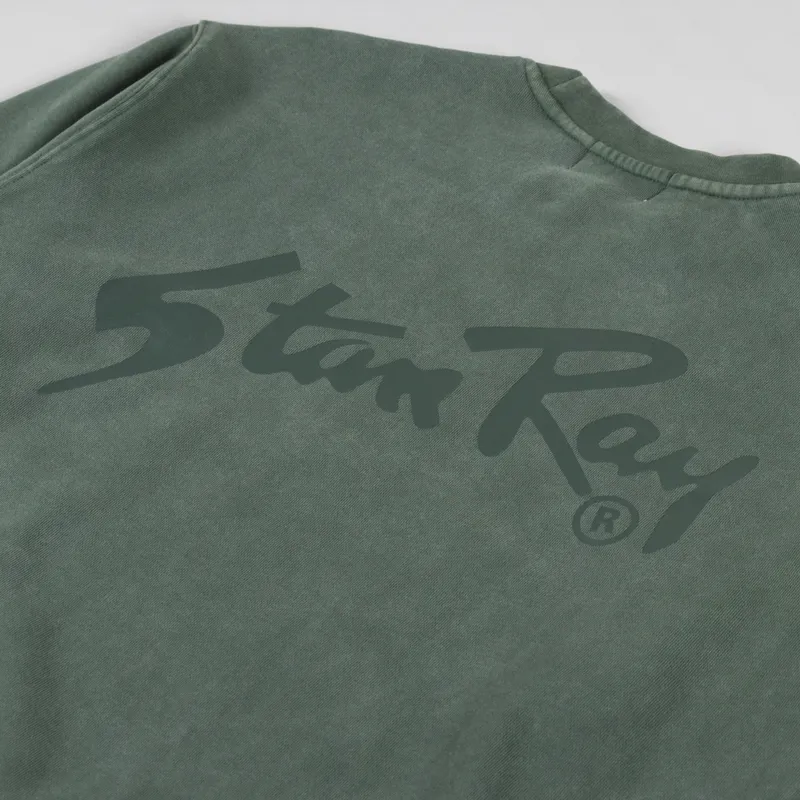 Stan Ray Stan Crew Washed Green-4