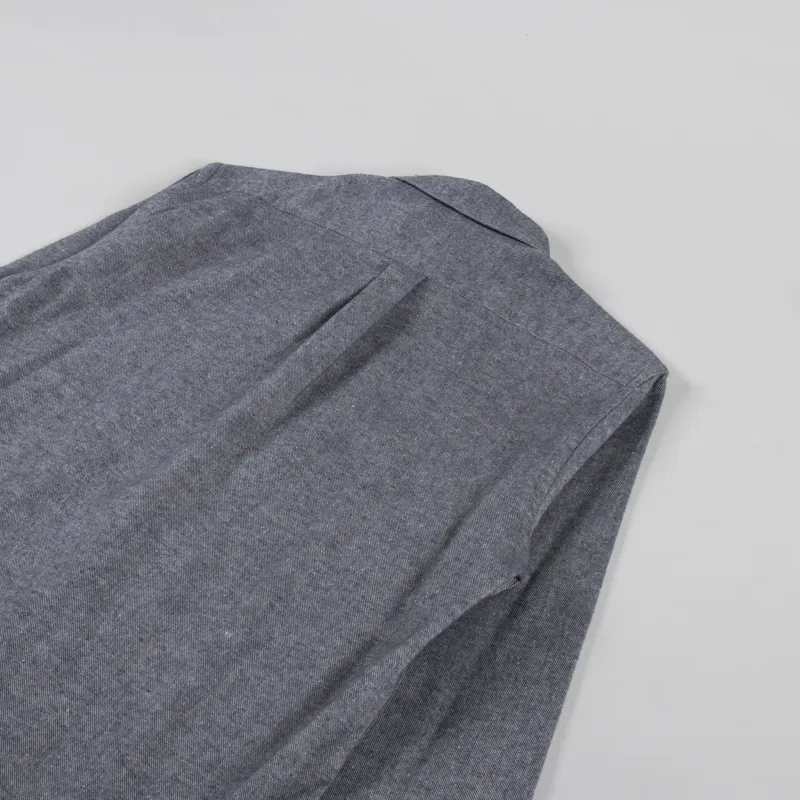 Portuguese Flannel Teca Shirt Light Grey-3