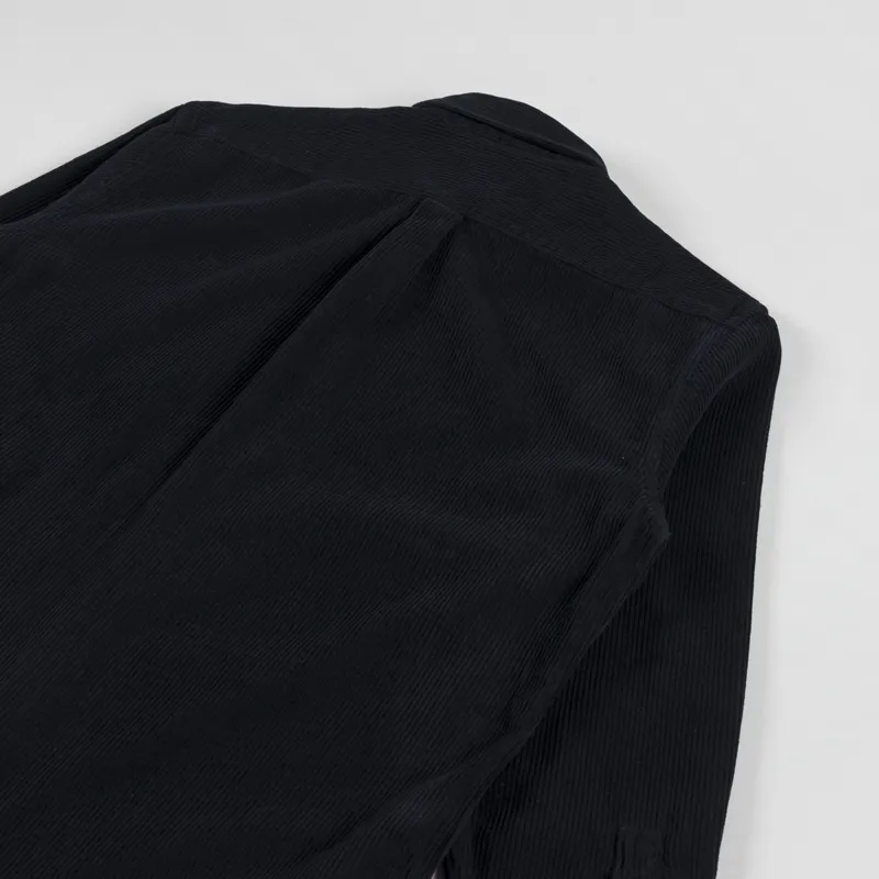 Portuguese Flannel Lobo Shirt Black-3