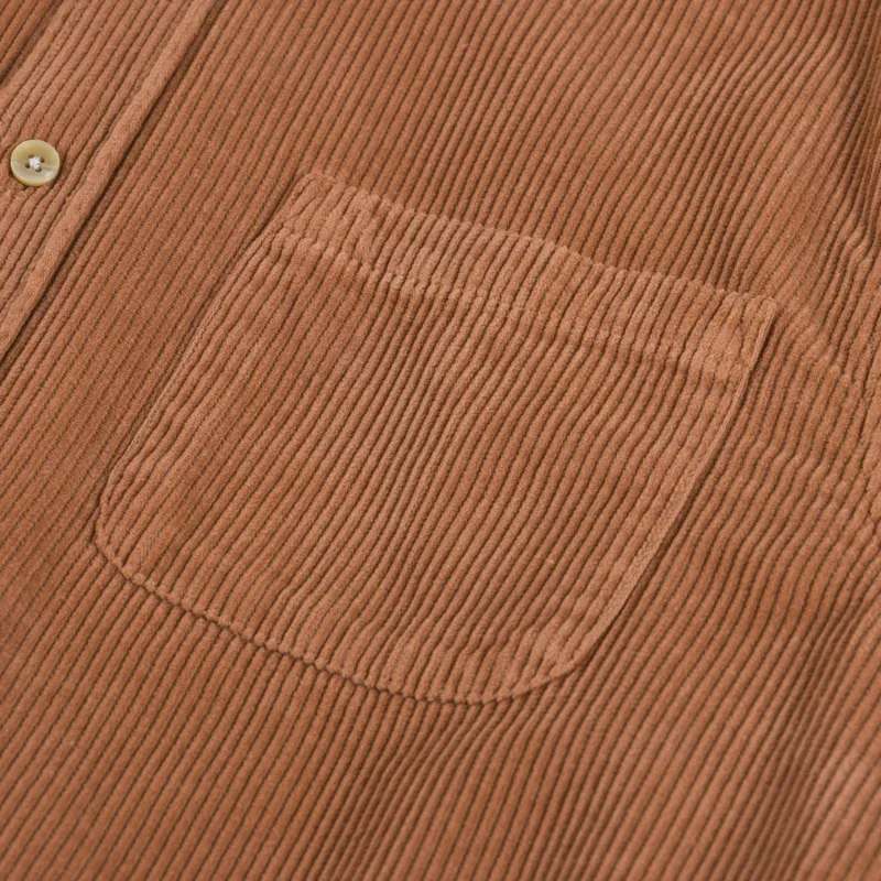 Portuguese Flannel Lobo Shirt Brick-4