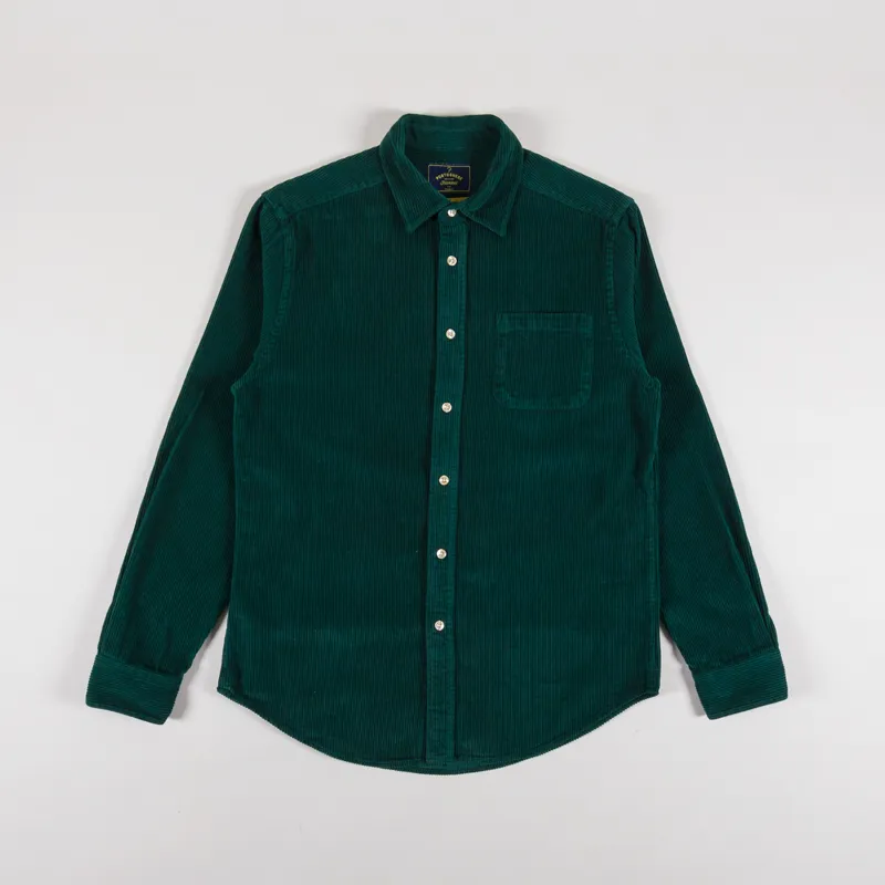 Portuguese Flannel Lobo Shirt Green