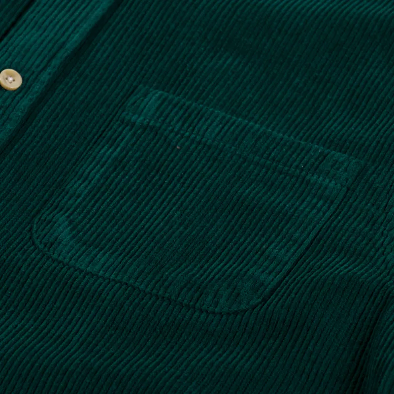 Portuguese Flannel Lobo Shirt Green-4