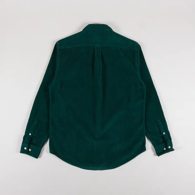 Portuguese Flannel Lobo Shirt Green-1