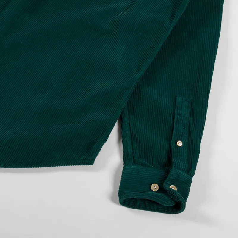 Portuguese Flannel Lobo Shirt Green-7