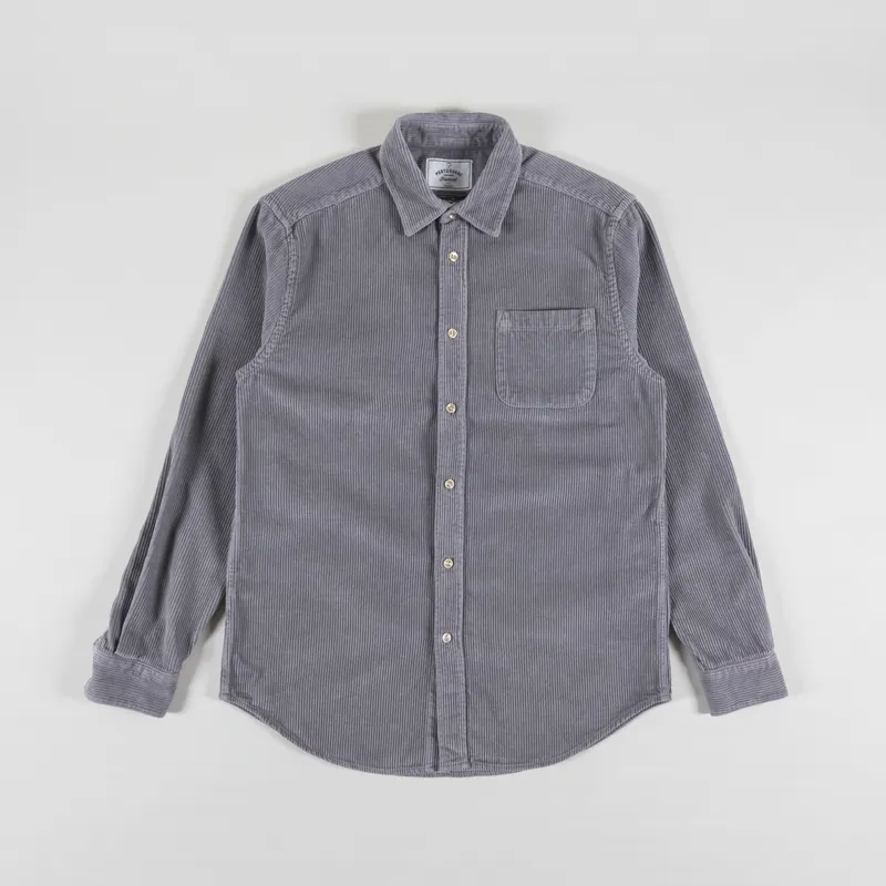 Portuguese Flannel Lobo Shirt Grey