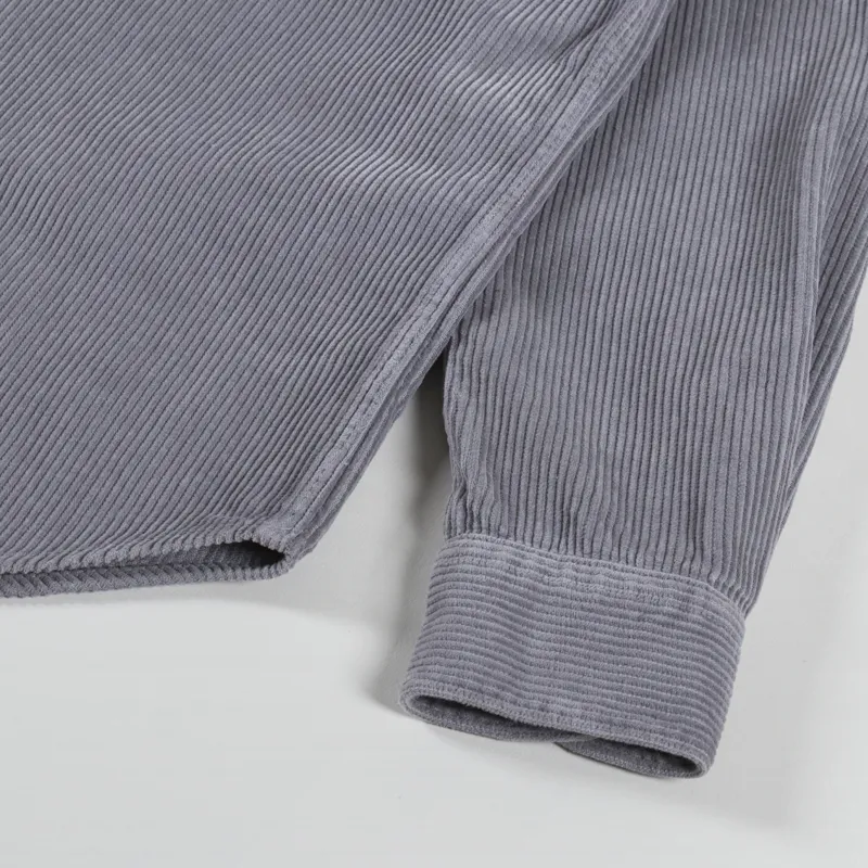 Portuguese Flannel Lobo Shirt Grey-6