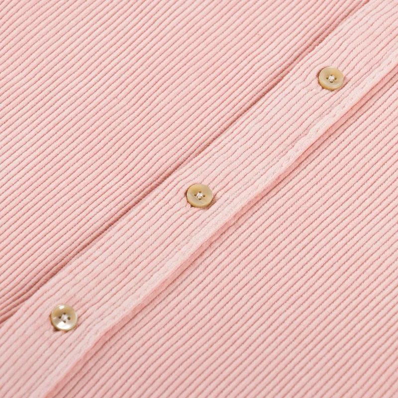 Portuguese Flannel Lobo Shirt Old Rose-4