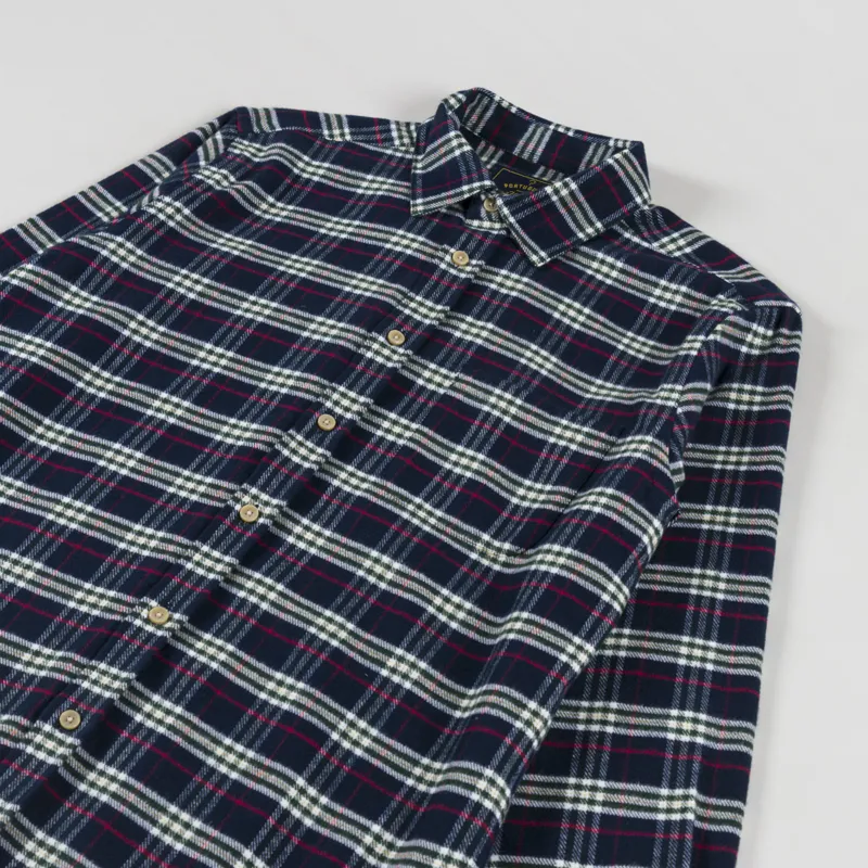 Portuguese Flannel Lamo Esp Shirt Blue-2