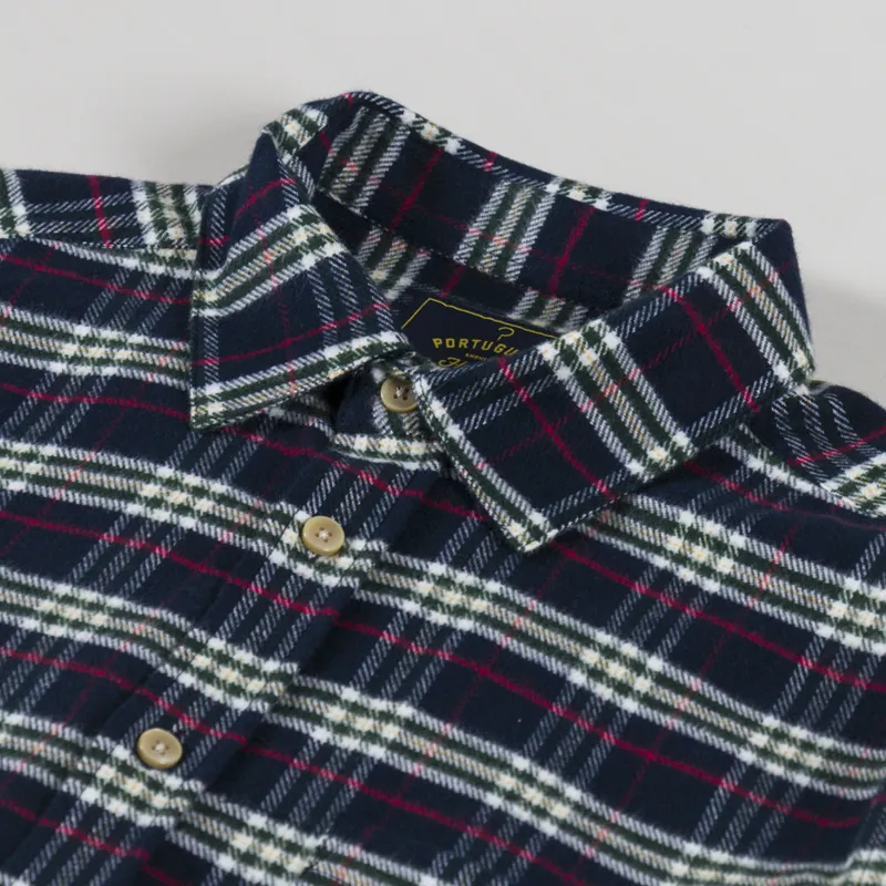 Portuguese Flannel Lamo Esp Shirt Blue-4