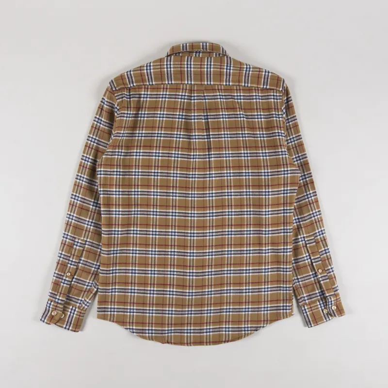 Portuguese Flannel Lamo Esp Shirt Camel-1