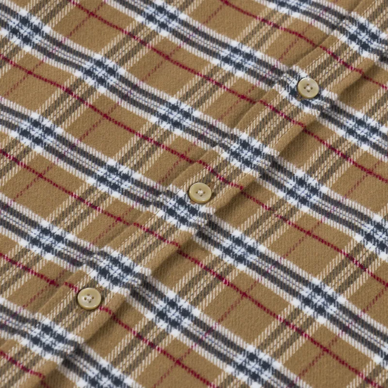 Portuguese Flannel Lamo Esp Shirt Camel-5