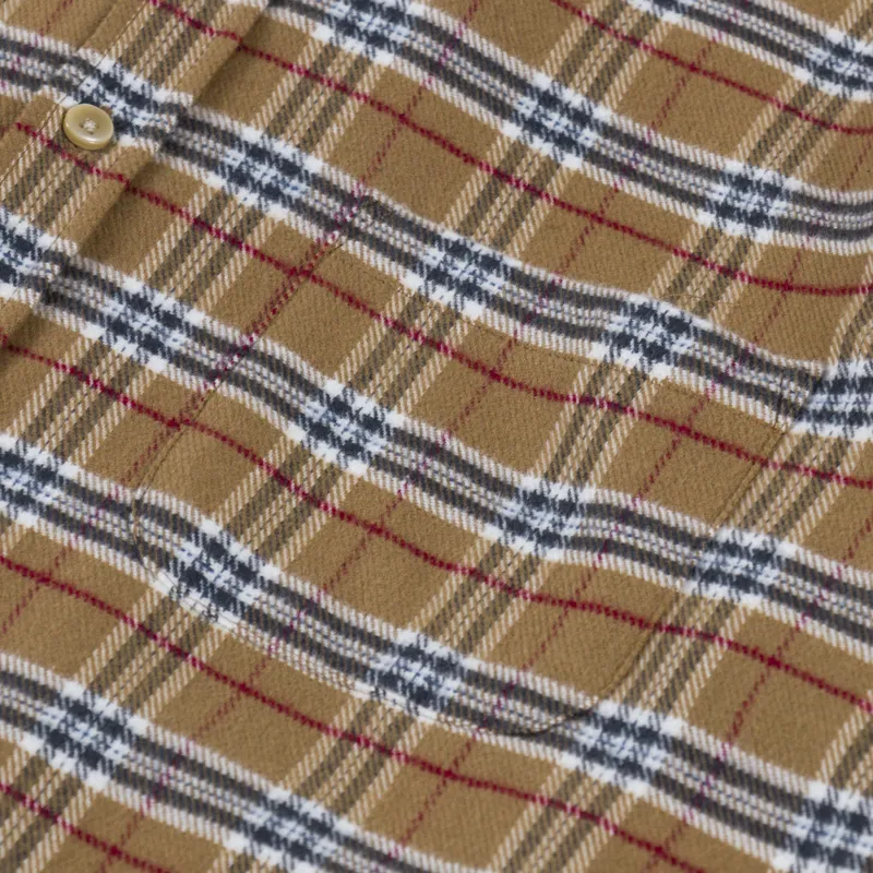 Portuguese Flannel Lamo Esp Shirt Camel-6