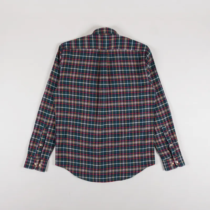 Portuguese Flannel Forest Train Shirt Multicolor-1