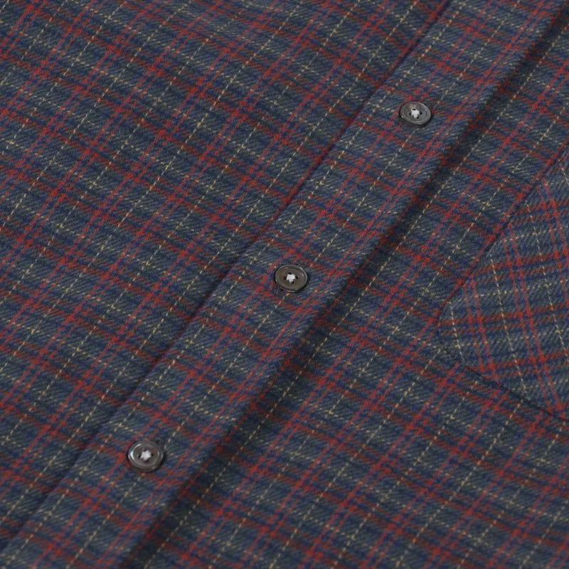 Portuguese Flannel Minerva Shirt Grayish-5