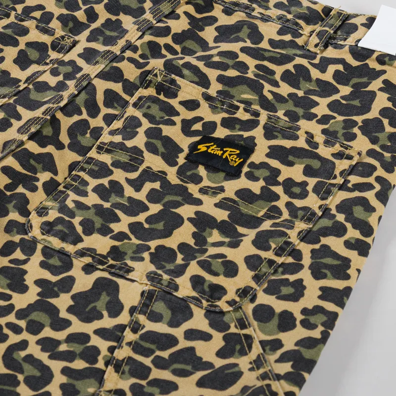 Stan Ray Big Job Shorts Leopard Camo-8