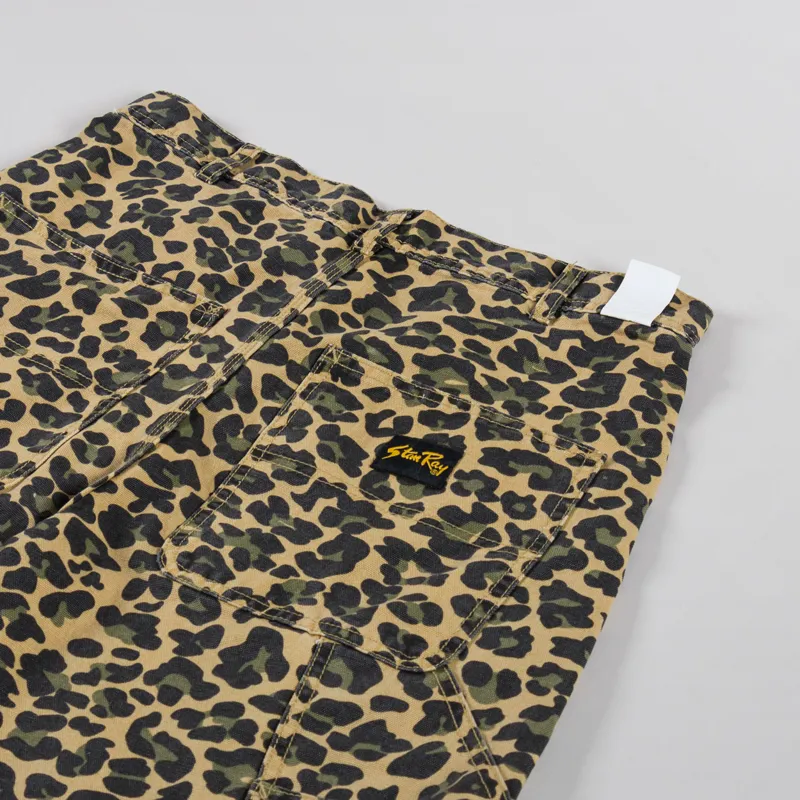 Stan Ray Big Job Shorts Leopard Camo-3