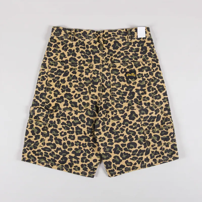 Stan Ray Big Job Shorts Leopard Camo-1
