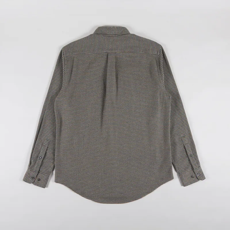 Portuguese Flannel Dylan Shirt Green Yellow-1