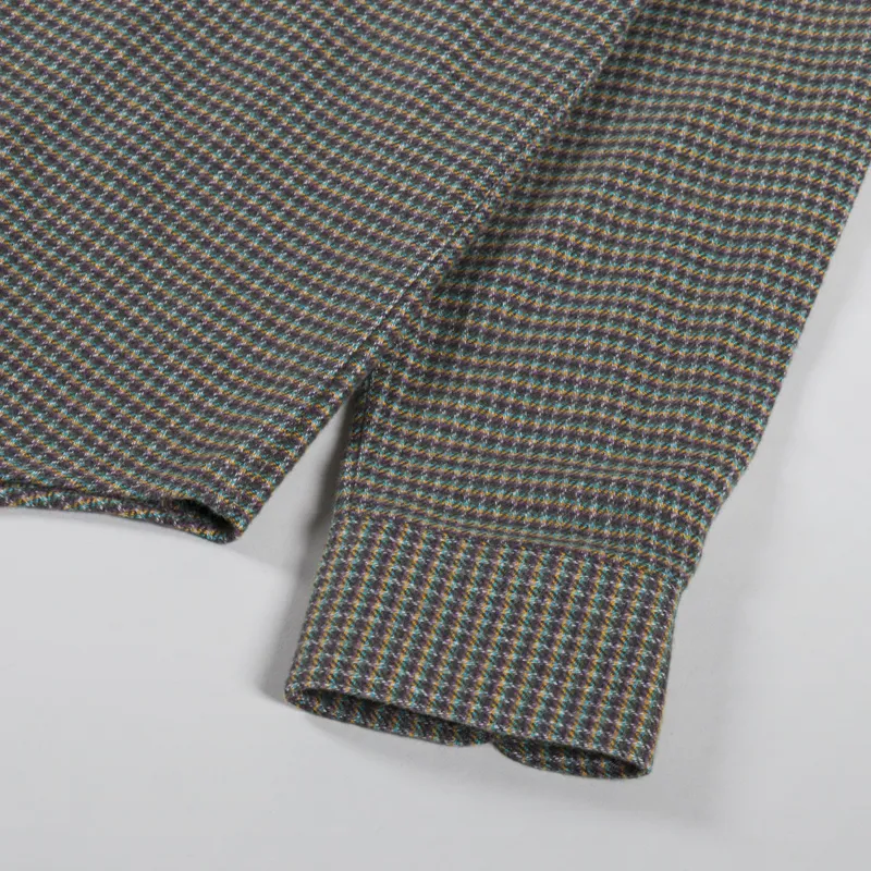 Portuguese Flannel Dylan Shirt Green Yellow-7