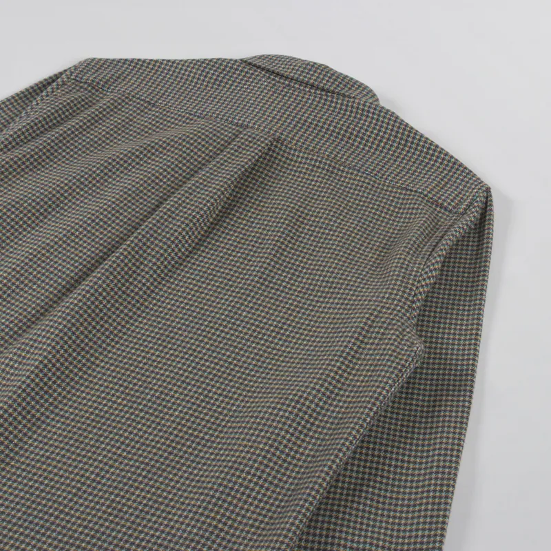 Portuguese Flannel Dylan Shirt Green Yellow-3