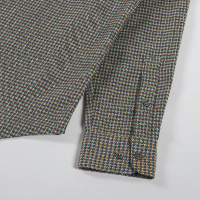 Portuguese Flannel Dylan Shirt Green Yellow-8