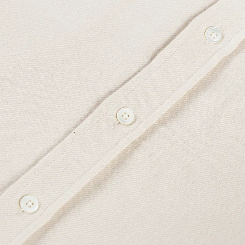 Portuguese Flannel Teca 2.0 Shirt Ecru-5